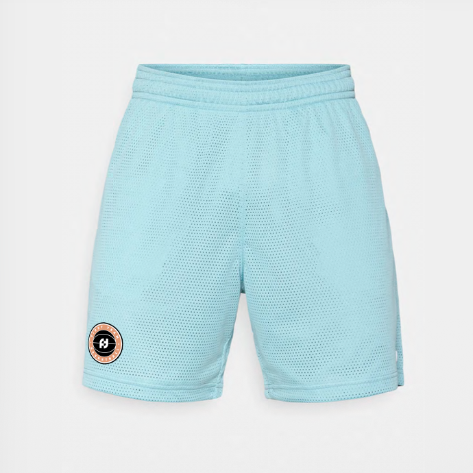 BERMUDA MESH 7” BLEU PASTEL - First Team Summer Game