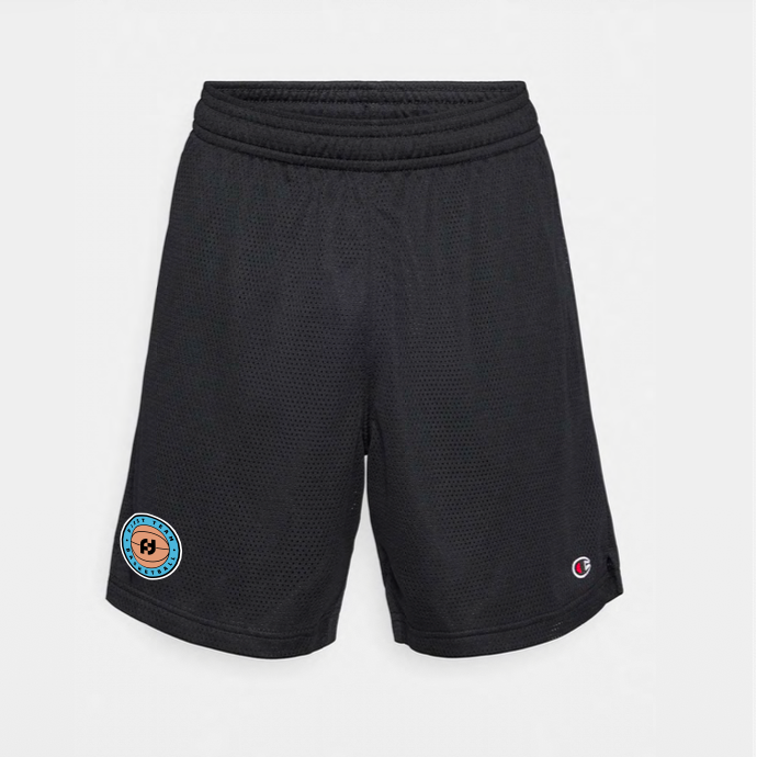 BERMUDA MESH 7” NOIR - First Team Summer Game